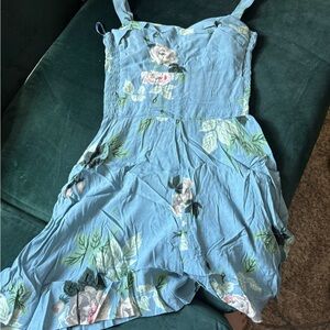 Trashy Diva French Blue Roses Romper
